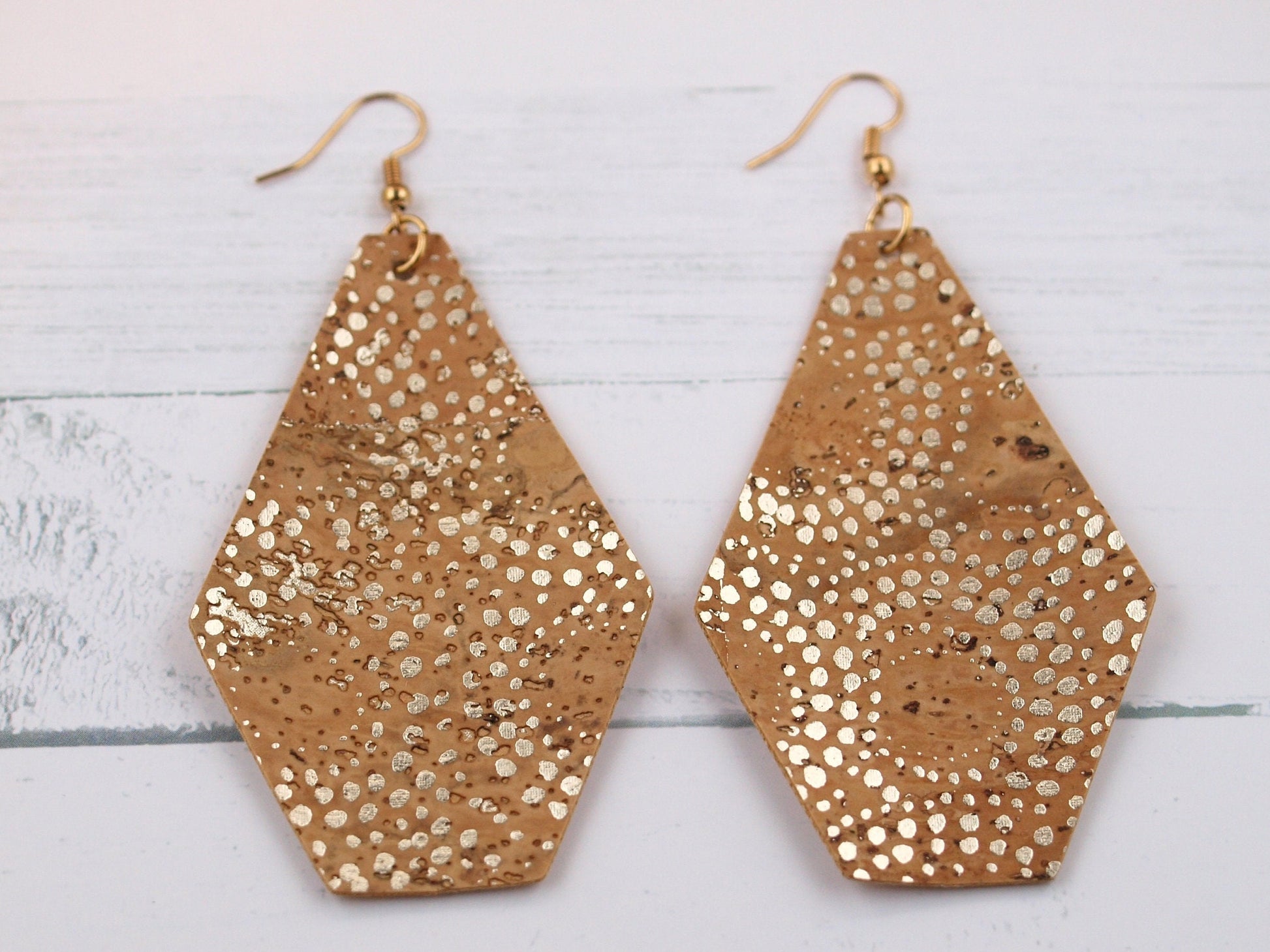Cork Earrings for Women, Diffuser Jewelry, Boho Jewelry for Women, Birthday Gift for Her, Spring Gifts, Easter Gift for Mother