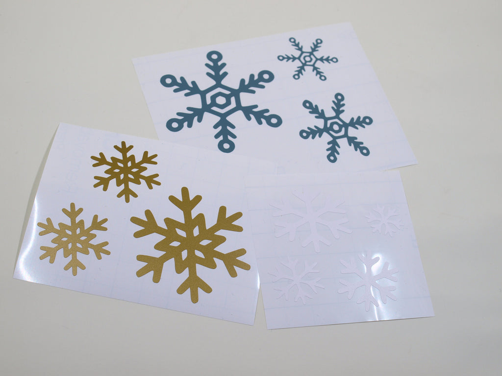 Snowflake Stickers, Aria Diffuser Decal, DoTerra Diffuser, Christmas Diffuser Decal, Young Living Decals, Christmas Gift for Her,