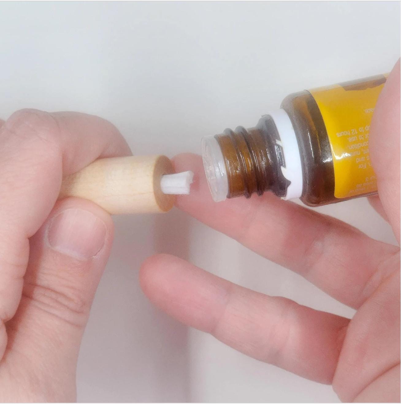 Essential Oil Inhaler, Spalted Maple, Nasal Inhaler, Quit Smoking inhaler, Wooden Diffuser, Aromatherapy Inhaler, Personal Inhaler