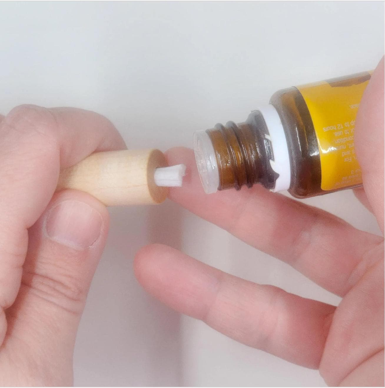 Cherry Wooden Essential Oil Inhaler